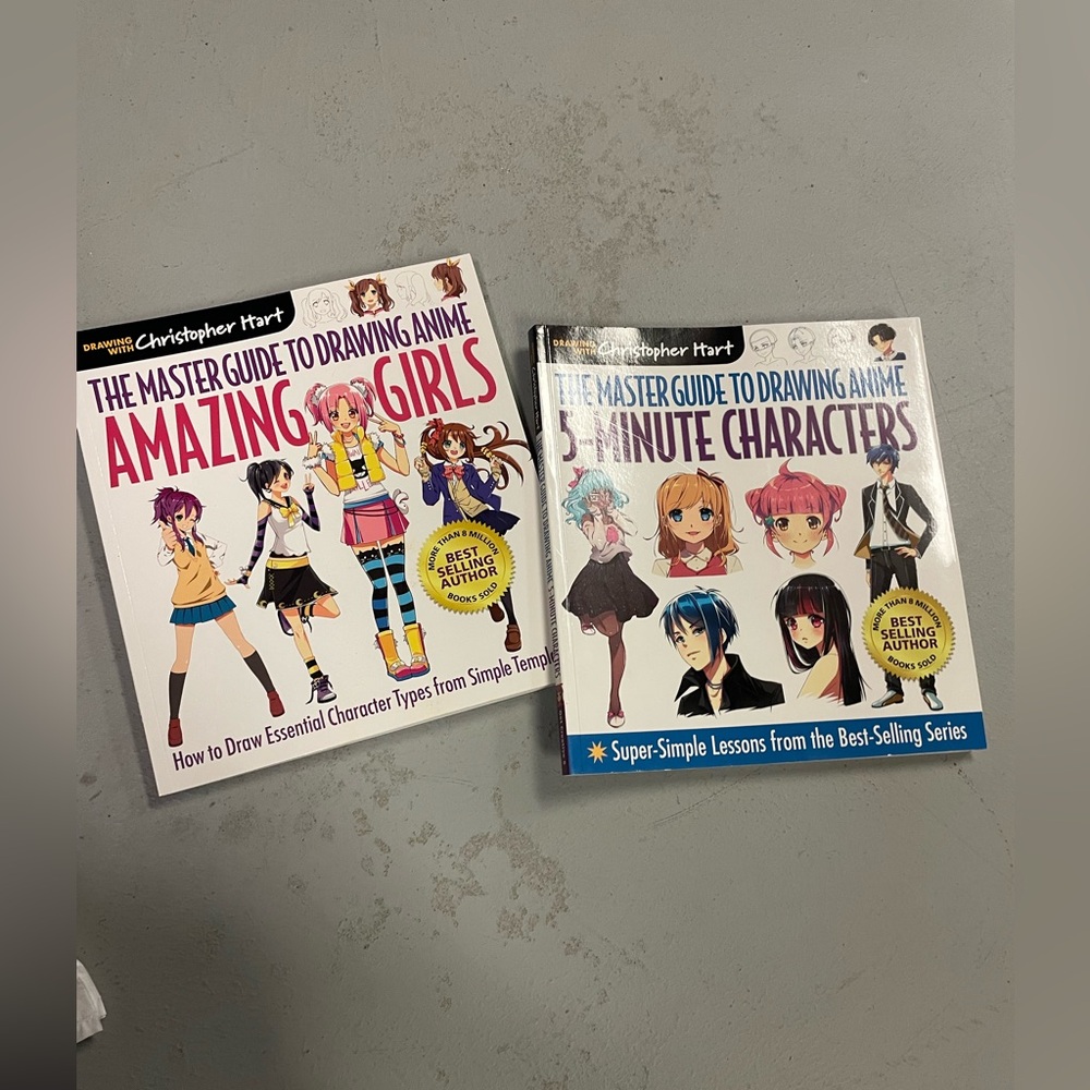 Anime drawing books
